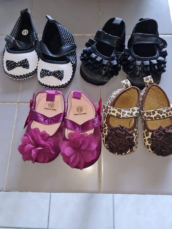 Lot chaussons souple