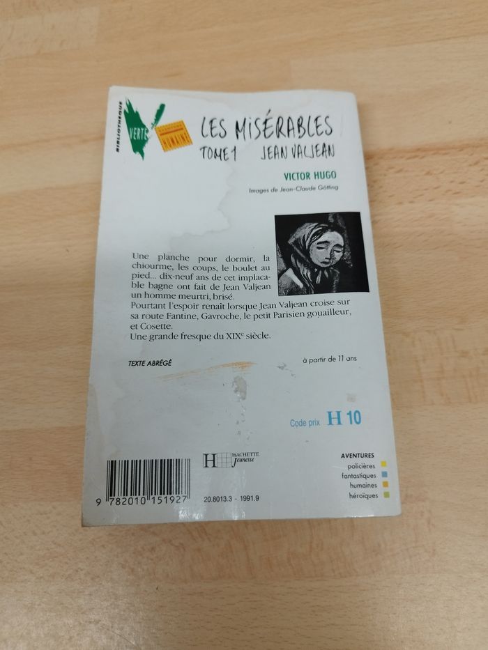 LES MISÉRABLES

TOME 1

JEAN VALJEAN

VICTOR HUGO - photo numéro 2