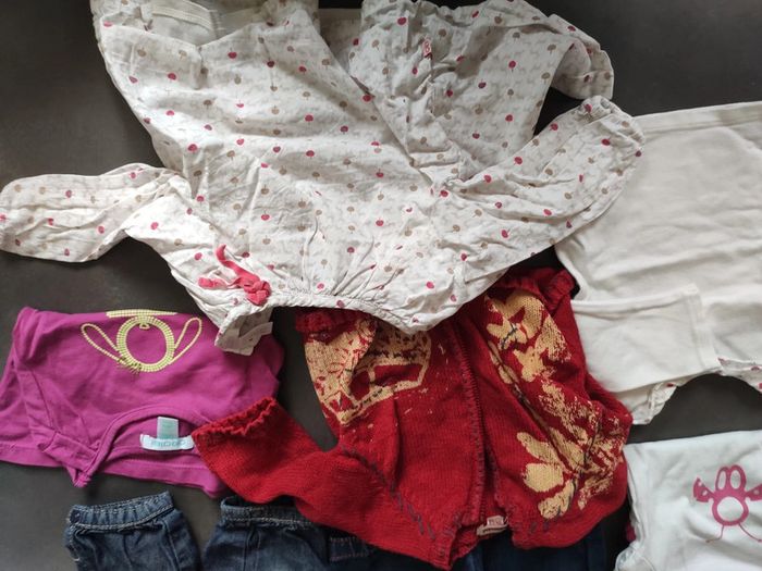 Lot vêtements bébé fille - photo numéro 3