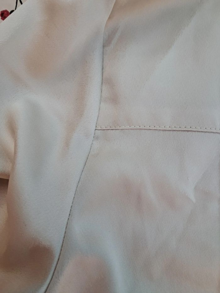 Superbe chemisier effet soie - Crème - T.S/M - Charlior - photo numéro 8