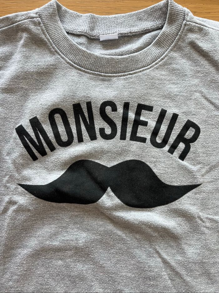 Pull Zeeman gris monsieur - photo numéro 2
