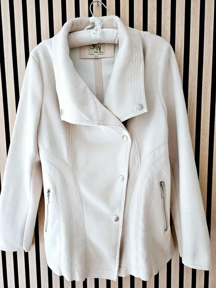 Perfecto nubuck beige Taille 40