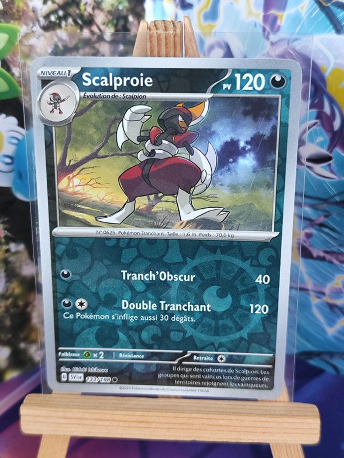 Scalproie reverse 133/198 écarlate et violet