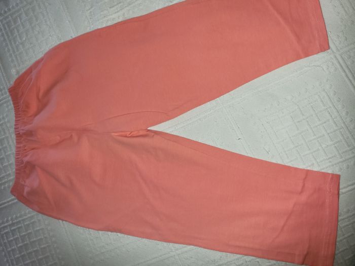 corsaire pantalon orange clair t 38 ou 18 ans , non porté neuf