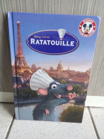 Livre Disney club du livre ratatouille pixar