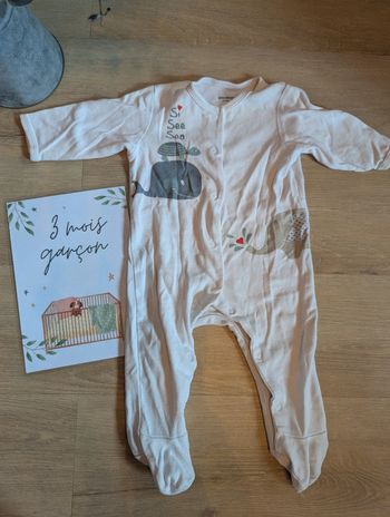 Pyjama léger 3 mois Verbaudet