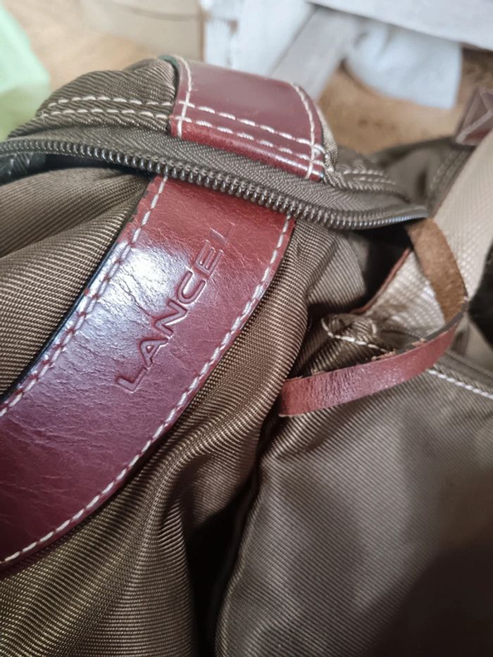 Lancel | Sac en toile et cuir | miss Lancel - photo numéro 18