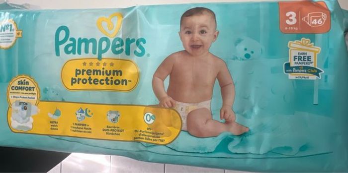 Pampers Prenium T. 3 (6/10 kg)