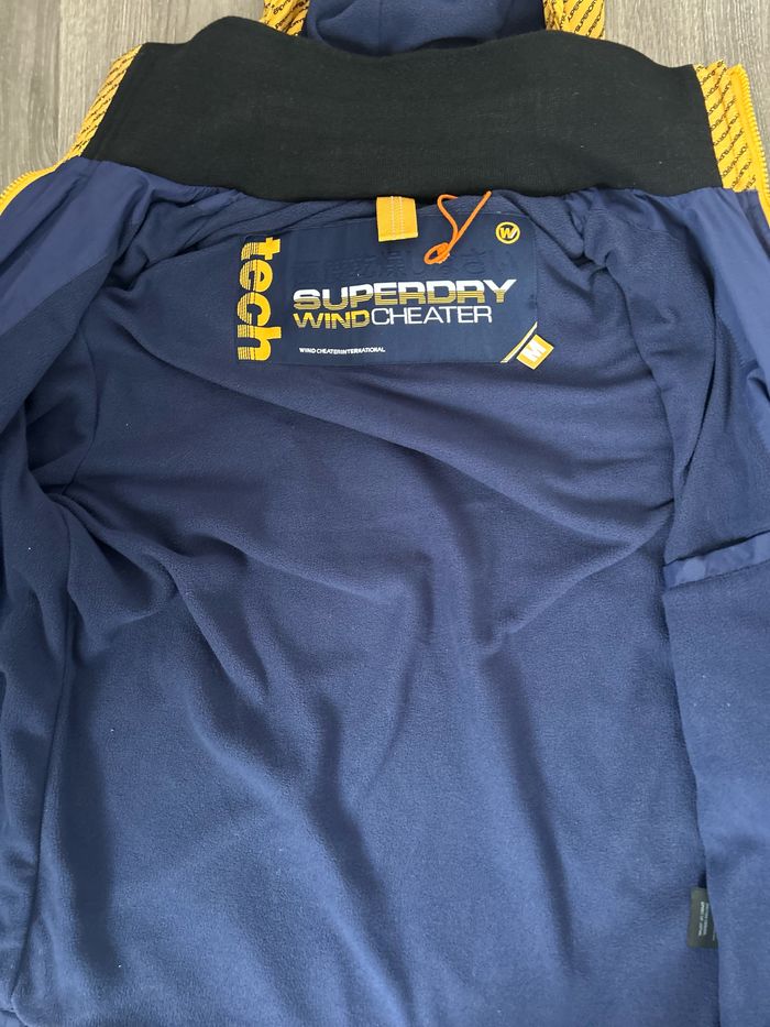 Superdy-Veste à capuche SD-windcheater Arctic intron - photo numéro 6