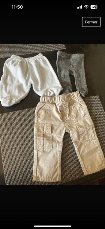 Lot de collant + pantalon