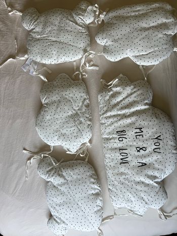 Tour de lit bébé panda