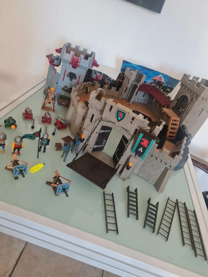 Playmobil chevalier chateau du faucon / citadelle du baron - photo numéro 10