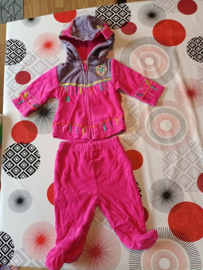 Lot 3 pyjamas costume Dpam taille 3 mois 👧 - photo numéro 6