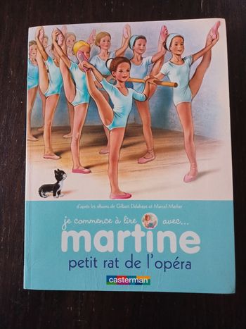 Livre Je commence à lire avec Martine petit rat de l'opéra - Casterman