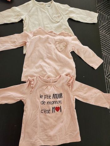 Tee-shirts  manche longue 6 mois