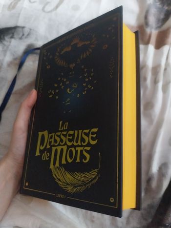 Roman La Passeuse de Mots tome 1 Relié Collector jaspage Jennifer Alric Twice