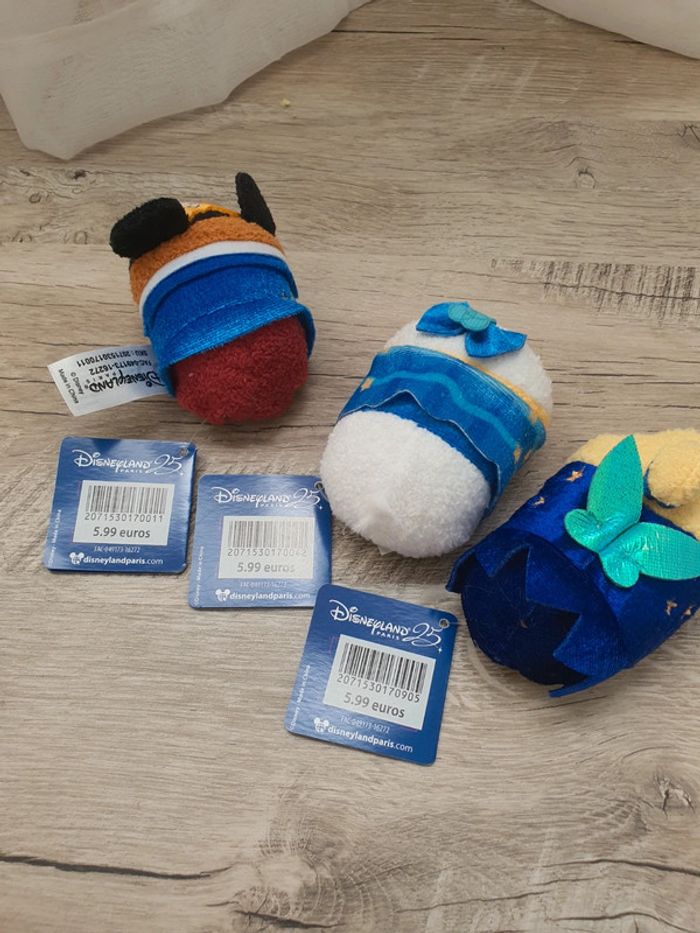 Tsum tsum mickey clochette Donald disneyland 25 ans - photo numéro 2