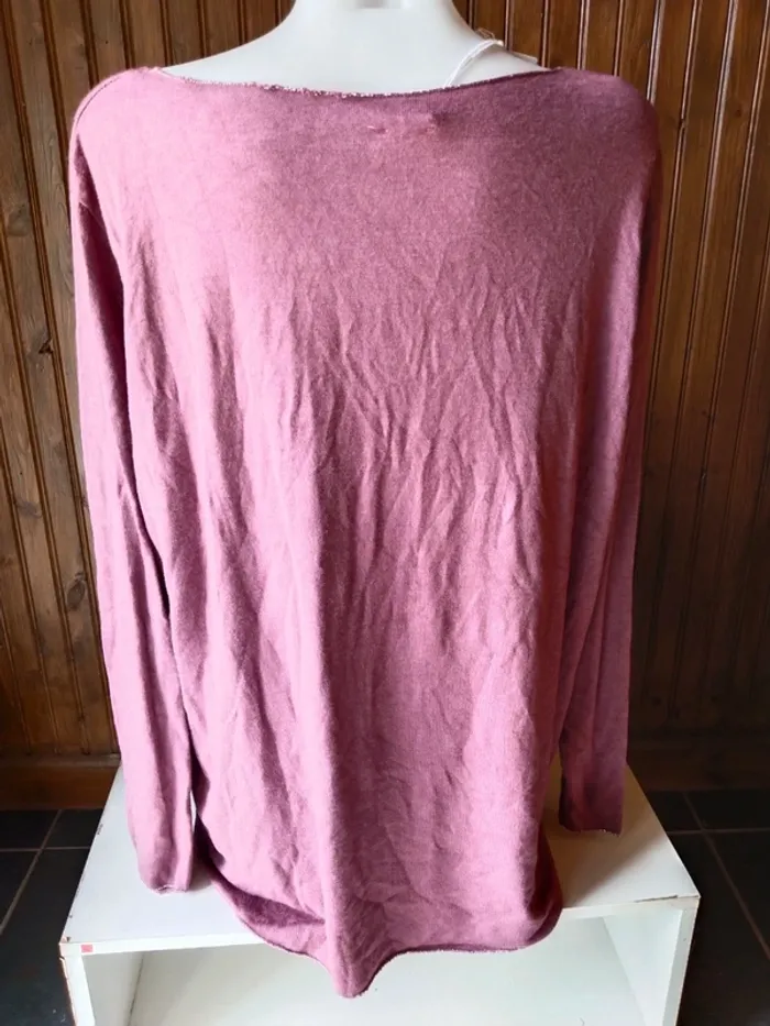 Superbe pull grande taille 52/54 femme marque Piment rouge - photo numéro 6