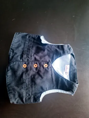 Gilet costume bébé 9 mois