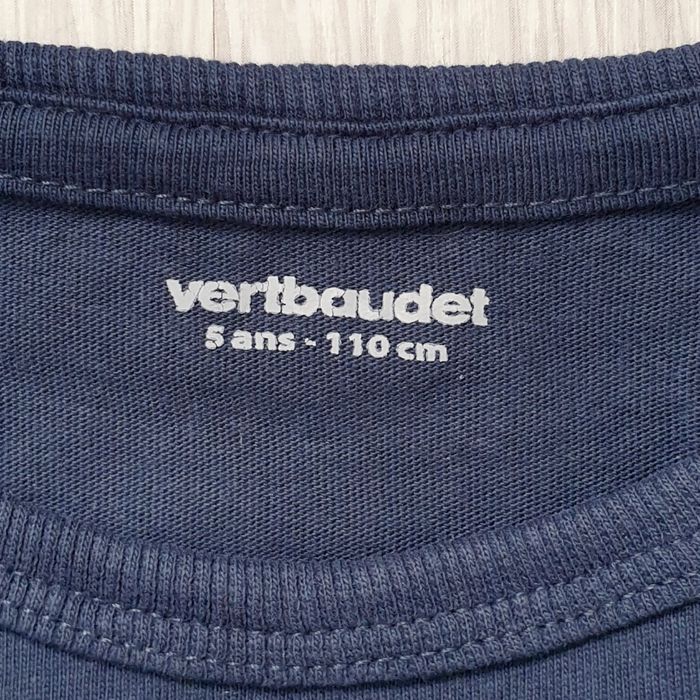 T-shirt bleu nuit - Vertbaudet - photo numéro 3