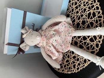 Tartine Et Chocolat Peluche Souris Eugénie - 35 cm