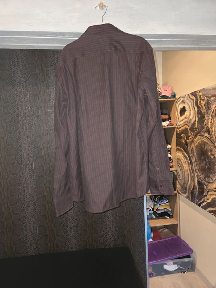 Chemise homme marron - photo numéro 6