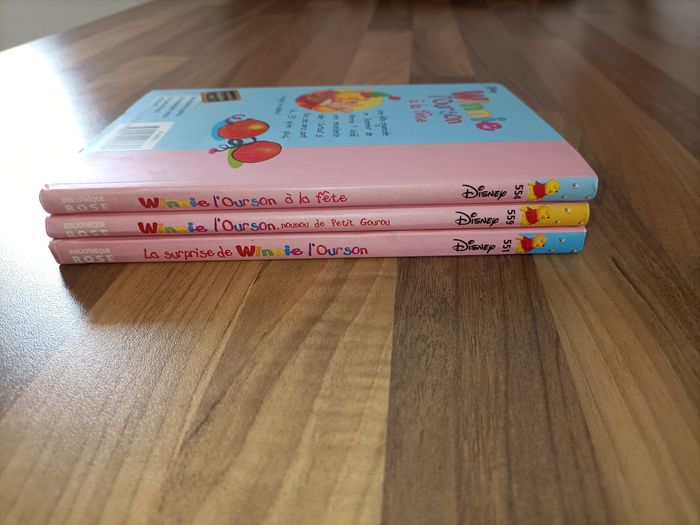 Lot 3 livres Winnie l'ourson+ peluche Bourriquet - photo numéro 5