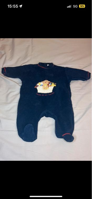 Pyjama 1 pièce mixte 3Mois