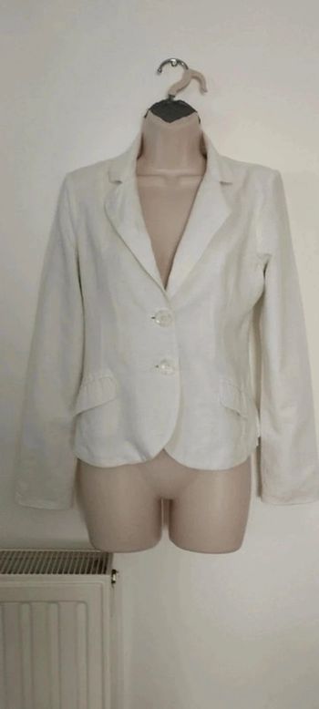 Veste tailleur blanche