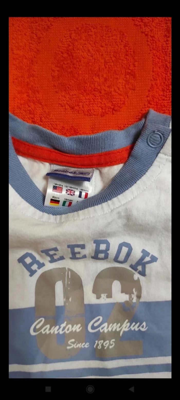 Débardeur Reebok 18 mois 80 cm - photo numéro 2