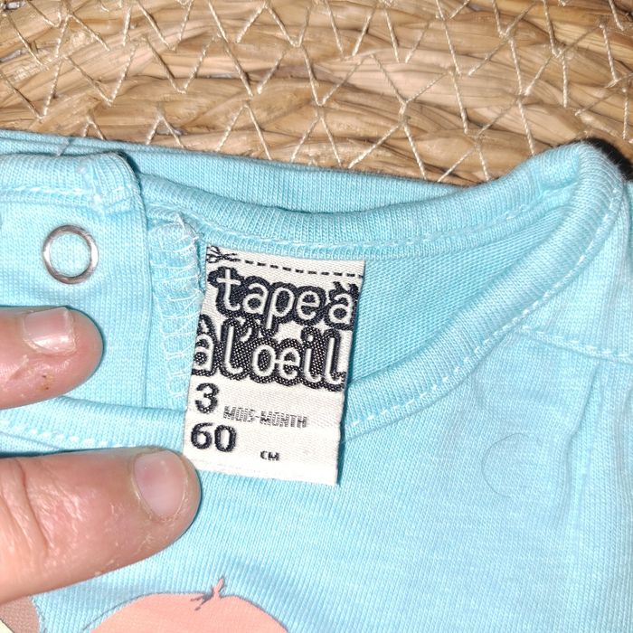 lot de 2 t-shirt tape à l'oeil - photo numéro 6