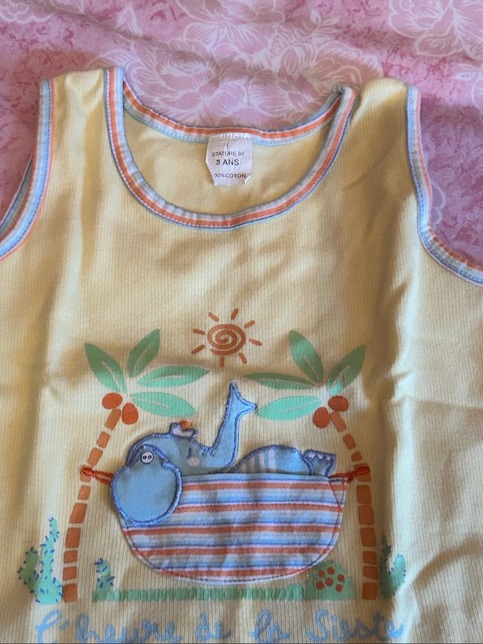 Lot de 2 t-shirts été bébé fille - photo numéro 2