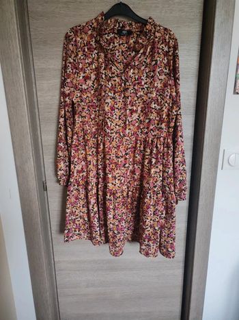 Robe courte manches longues