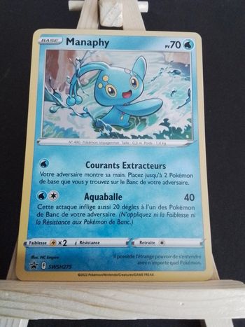 Carte Pokémon Manaphy SWSH275