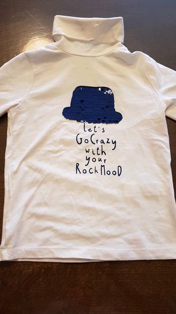 Tee-shirt col roulé