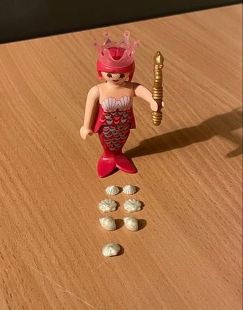 Lot Playmobil F?gures séries 1 n°5204 Reine des sirènes (N°11)