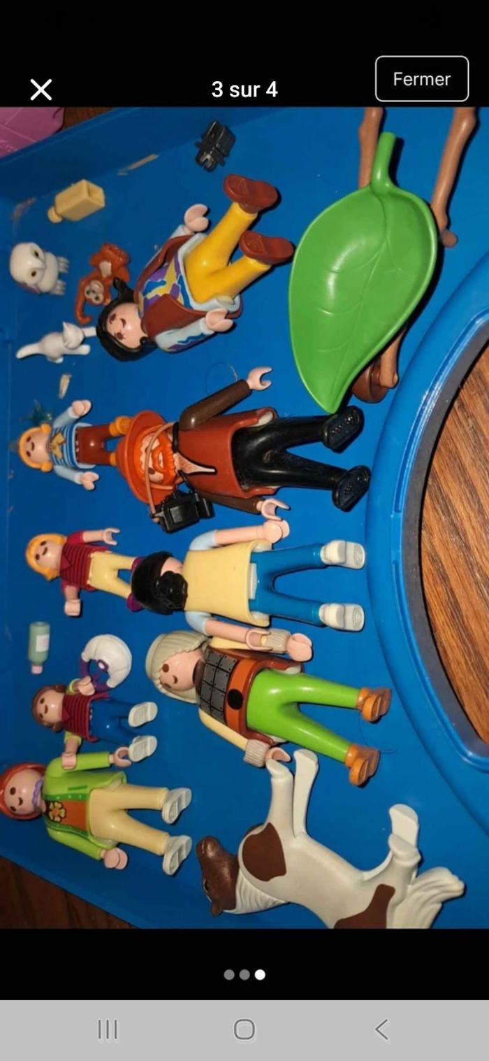 Coffret playmobil jardinage personnages accessoires - photo numéro 3