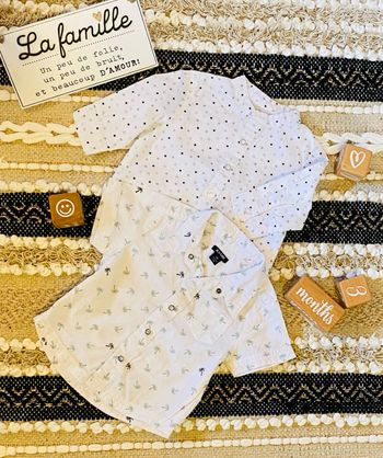 Lot de deux chemises