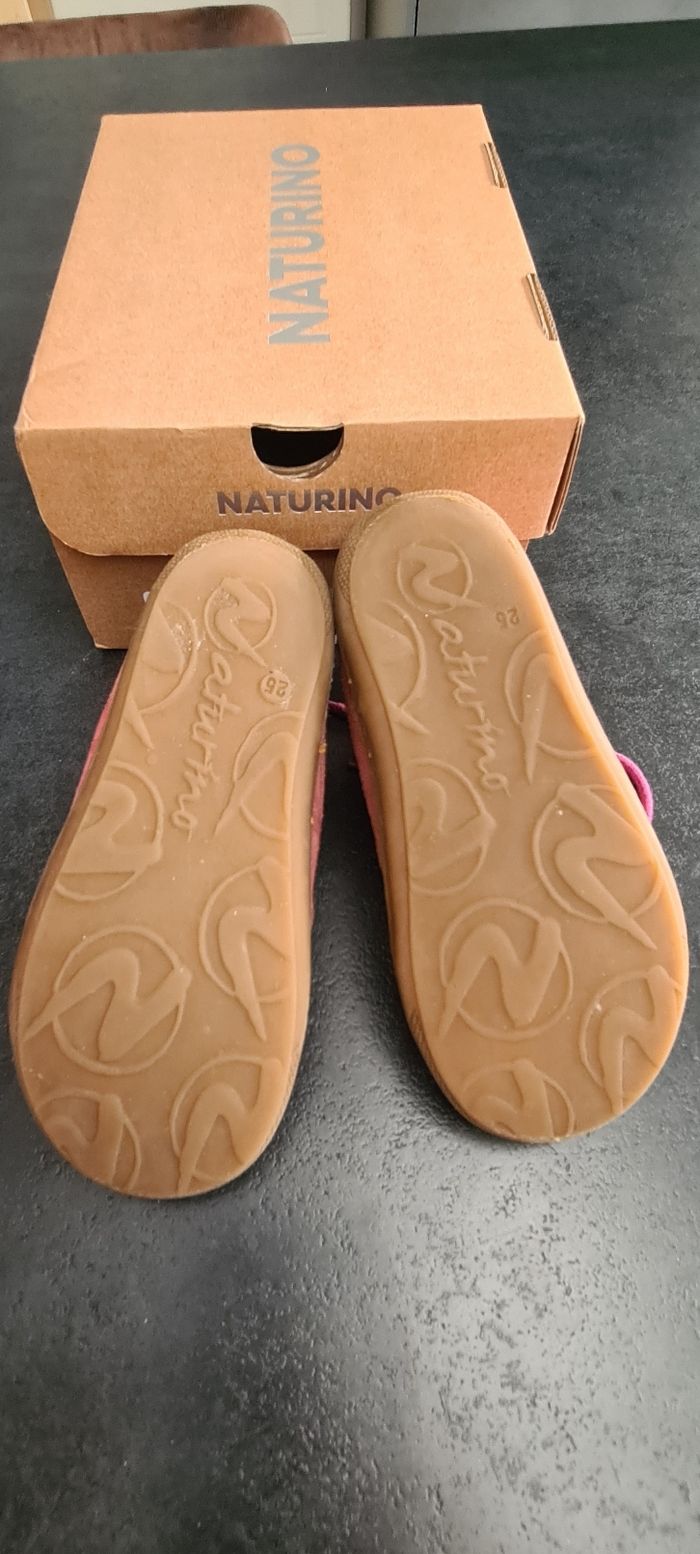 Chaussures fille naturino rose P24 - photo numéro 5