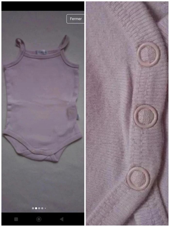 lot body été fille taille 6 mois - photo numéro 5