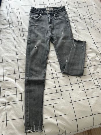 Jean slim gris