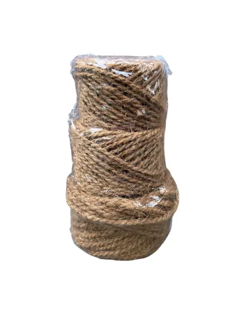x3 cordes de jute en coco 50 m – Ø 3,5 / 4,5 / 7 mm Neuf