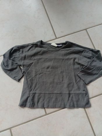 Tee shirt manche longue zara 3/4 ans