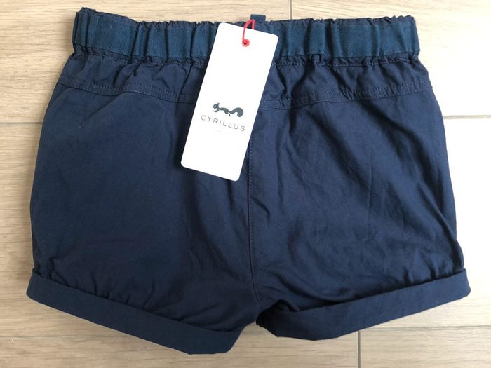 Short avec ceinture élastique et cordon Cyrillus T-24 mois - photo numéro 2