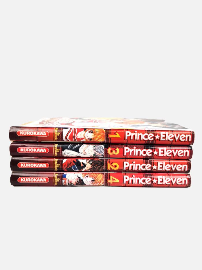Lot 4 Mangas Prince Eleven Tomes 1 à 4 FR