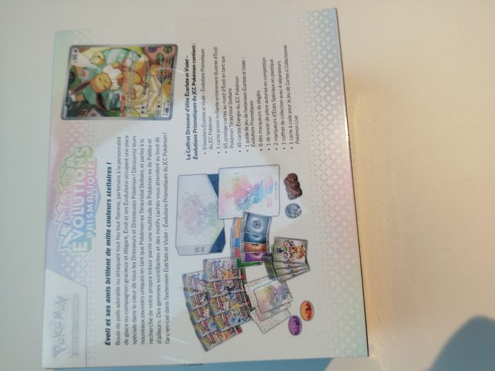 Lot de 2 : Pokémon ETB Coffret Dresseur d'élite EV8.5 Evolutions Prismatiques Neuf et scellé - photo numéro 9
