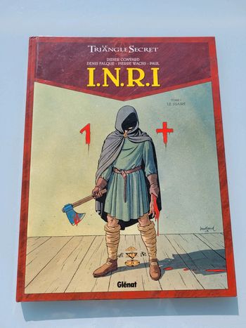 BD Le Triangle Secret I.N.R.I tome 1 Le Suaire,EO cotée (20)
