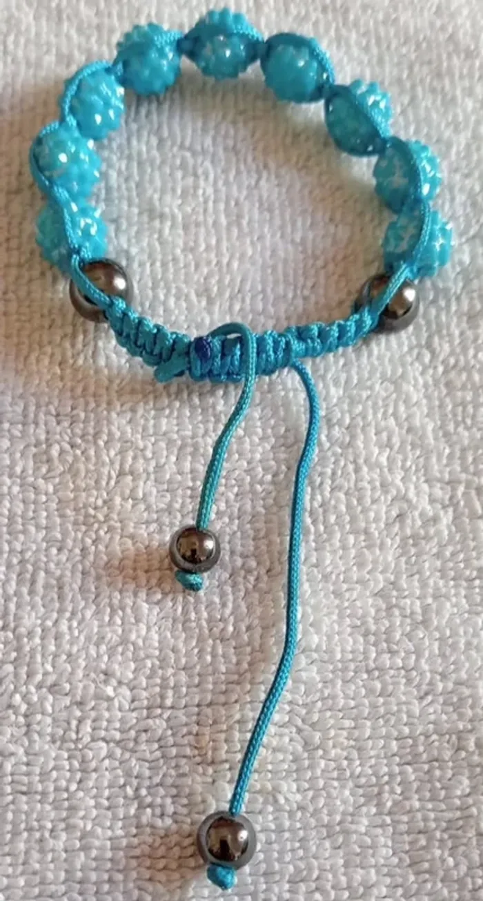 Bracelet turquoise brillant