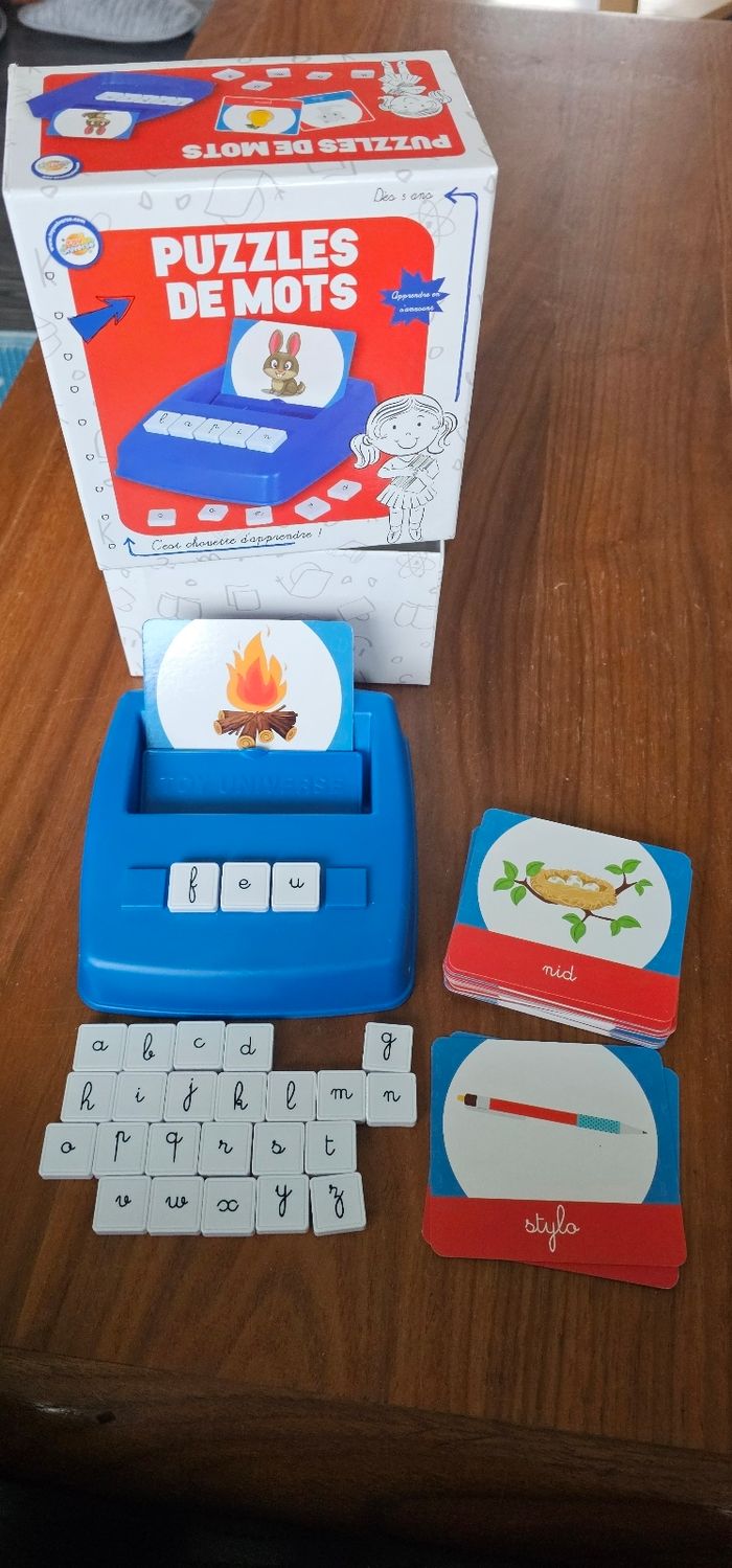 Jeu puzzles des mots dès 5ans - photo numéro 2