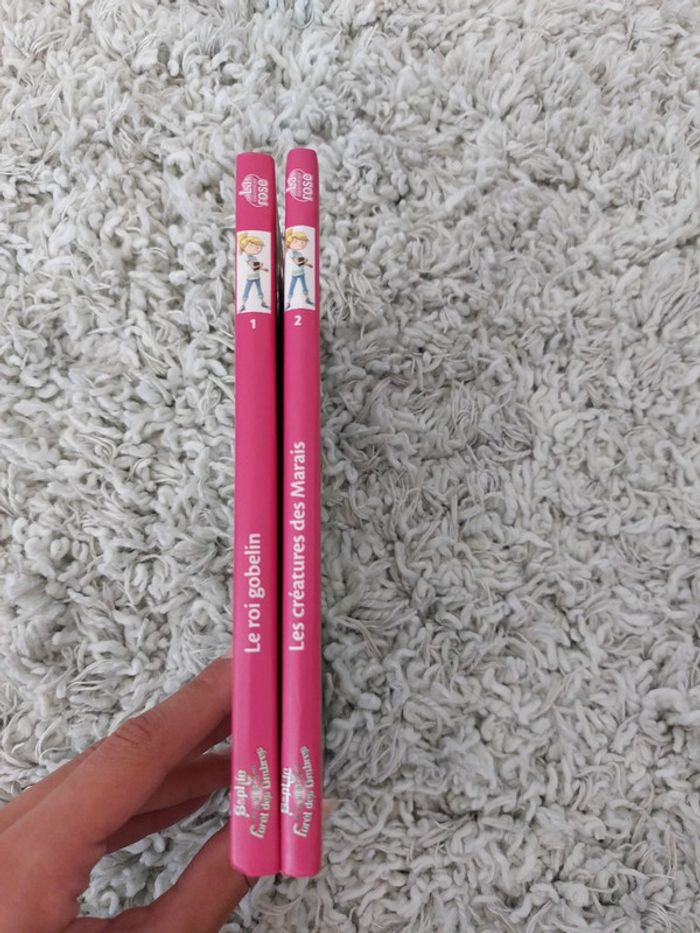 Roman/livre enfant bibliothèque rose "Sophie et la foret des ombres" Tomes 1 et 2 - photo numéro 2